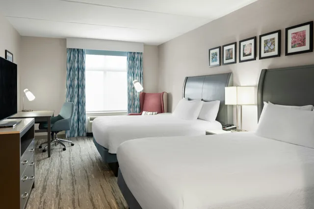 غرفة بسريرين كوين، Hilton Garden Inn Lenox/Pittsfield 4/6