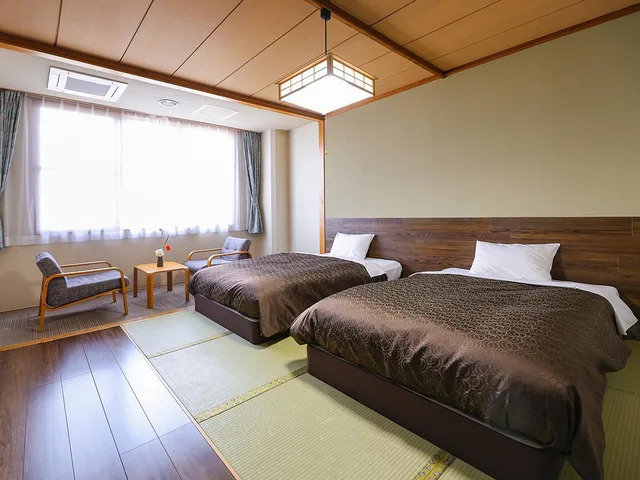 غرفة يابانية غربية بسرير نصف مزدوج، Sasai Hotel 1/3