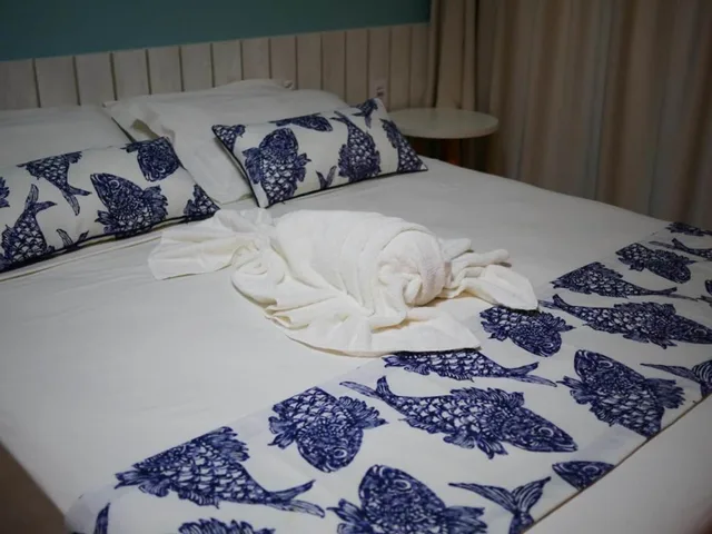 غرفة قياسية بسريرين منفصلين، Pousada Ecos Beach 1/2