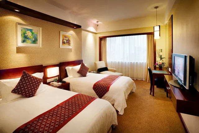 غرفة بزنس بسريرين منفصلين، Yanling Hotel 1/4