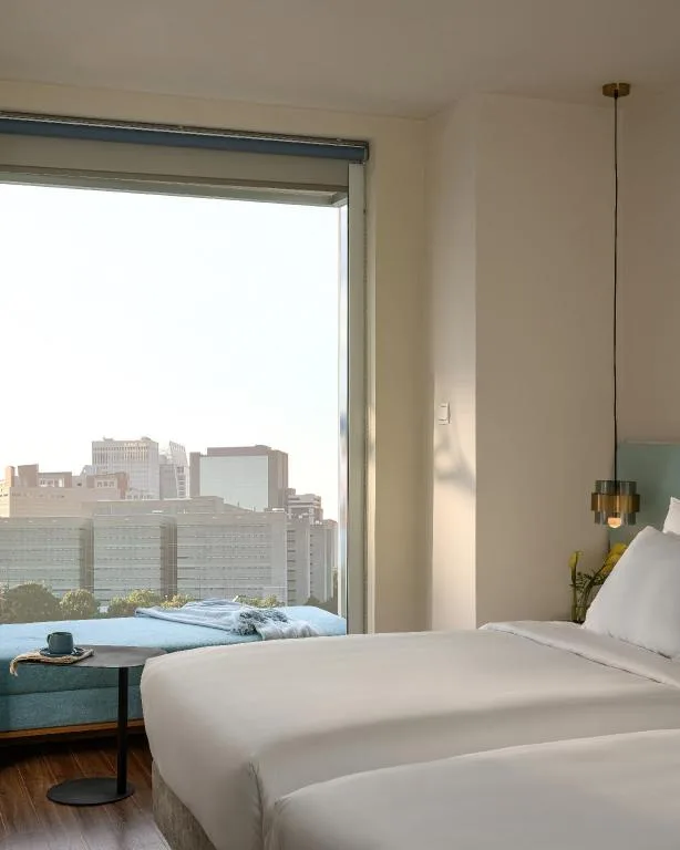 غرفة ديلوكس بسريرين منفصلين بإطلالة على المتنزه، Sonnet Saigon Hotel 3/10
