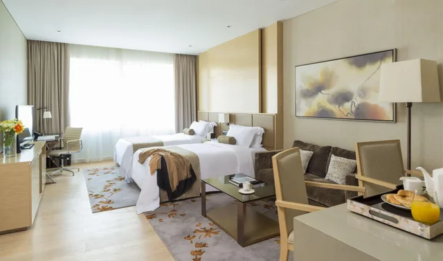 استوديو ديلوكس بسريرين، FRASER SUITES GUANGZHOU 2/3