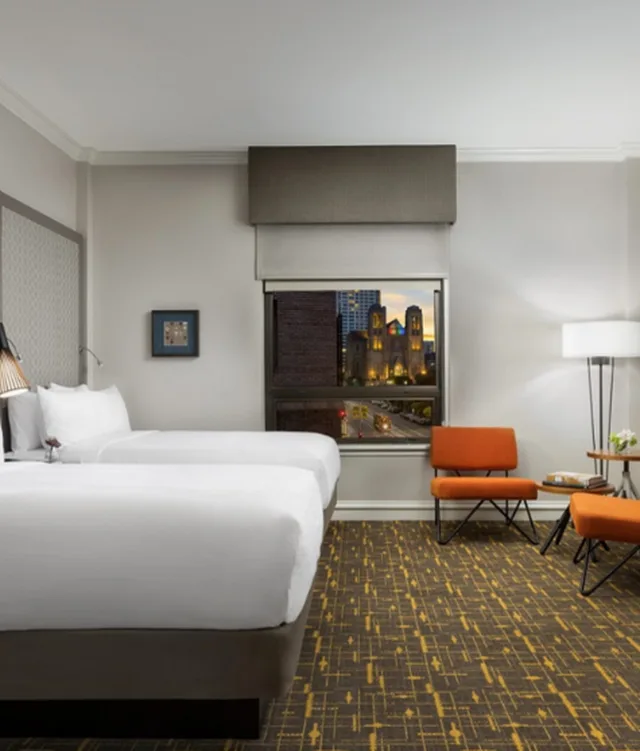 Junior Suite, 2 Double Beds, Skyline View، The Stanford Court, San Francisco 2/3