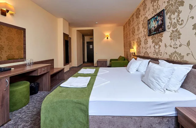 غرفة بسرير مزدوج أو سريرين منفصلين، Hotel Forum 10/10