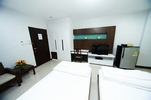 غرفة قياسية بسريرين منفصلين بشرفة، Central Place Serviced Apartment 1 2/2