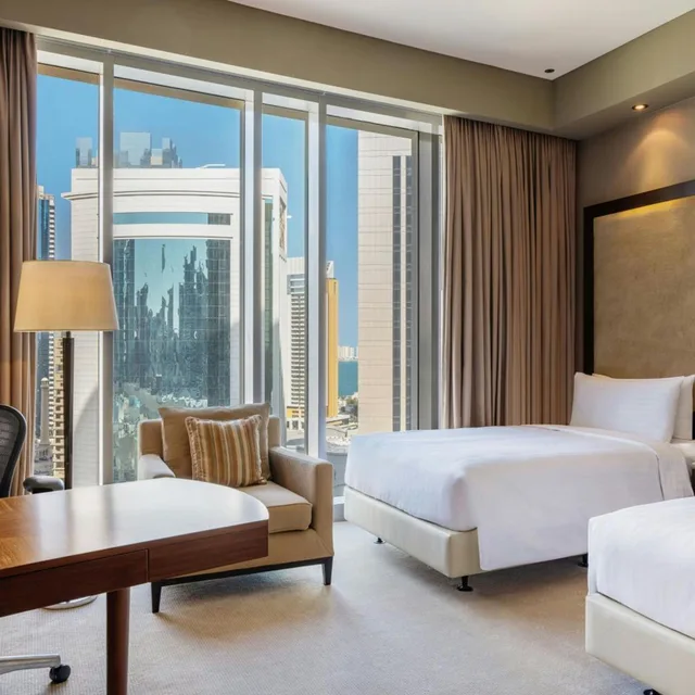 شقة كبيرة بـ3 غرف نوم، Jw Marriott Marquis City Center 3/9