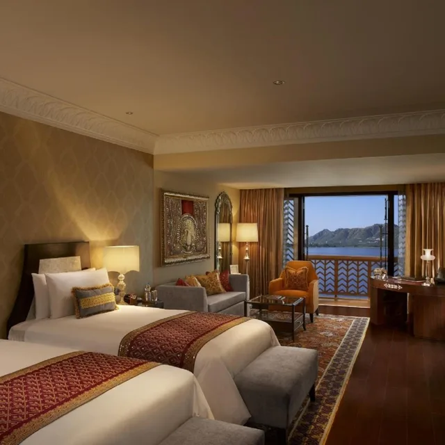 Heritage, Lake View, Balcony, Large، The Leela Palace Udaipur 3/9