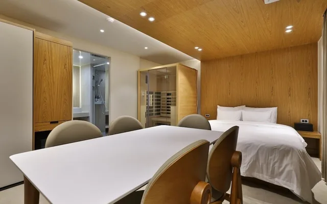غرفة بريميوم بسرير مزدوج، Gridt Hotel and Home Gyeongju 10/10
