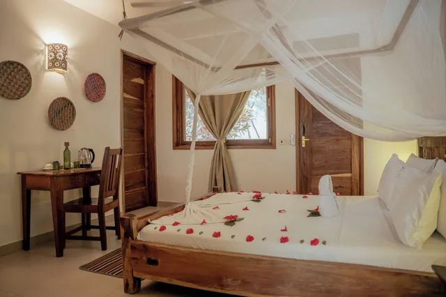 Cottage, Queen Bed, Garden View, Garden Area، Aluna Beach Lodge 2/4
