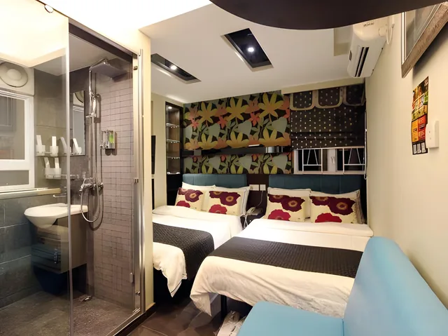 Semi Room, 2 Semi Double Beds، Seasons Hotel - Tsim Sha Tsui 1/1