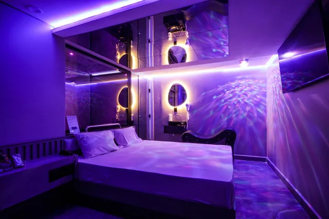 غرفة بسرير مزدوج بجاكوزي، Messalina Hotel - Adults Only 4/10