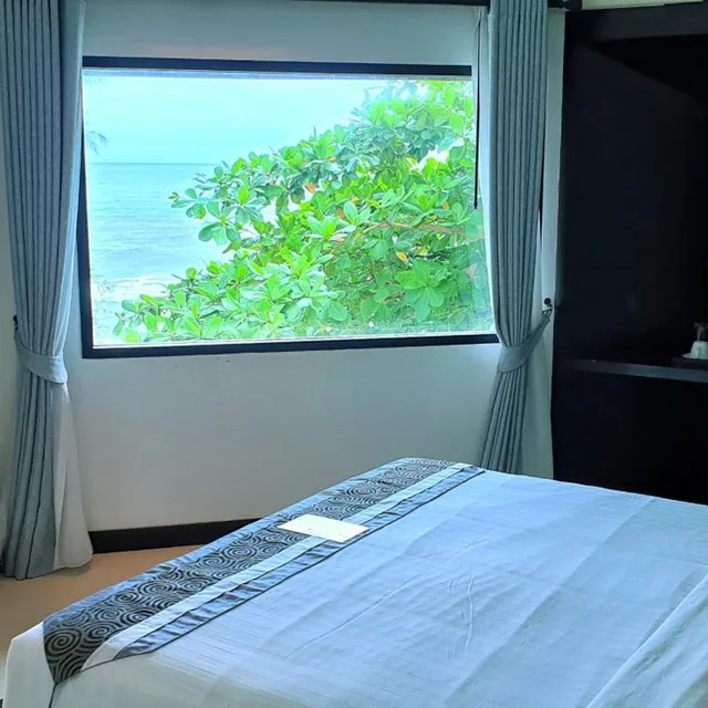 غرفة ديلوكس بإطلالة على البحر بجاكوزي، Klong Prao Resort 3/10