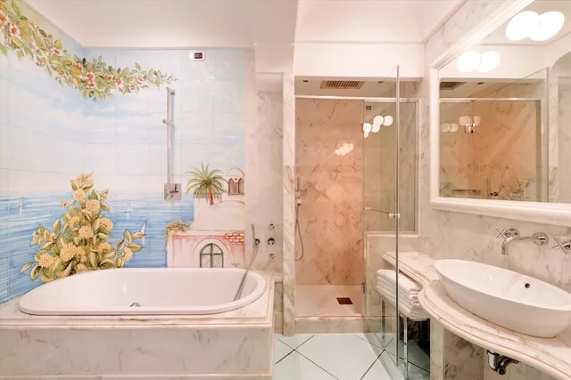 غرفة بإطلالة على البحر، Santa Caterina Hotel 5/5