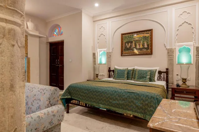 جناح بسرير كينج، Rajasthan Palace Hotel 1/7