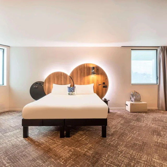 جناح عائلي بسرير مزدوج، Ibis Styles Paris Meteor Avenue D'italie 1/8