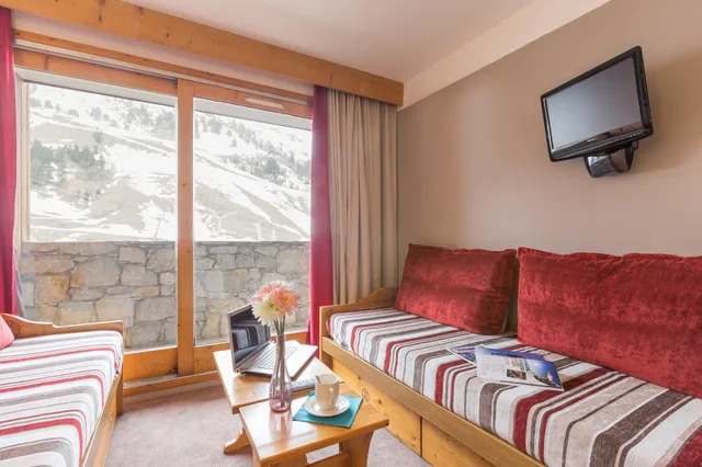 شقة بسرير بطابقين بغرفة نوم واحدة مع أريكة، RESIDENCE PIERRE & VACANCES LES SENTIERS DU TUEDA 8/10