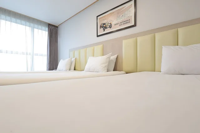 غرفة بزنس ثلاثية بثلاثة أسرّة، Shin Shin Hotel Jeju City 5/6