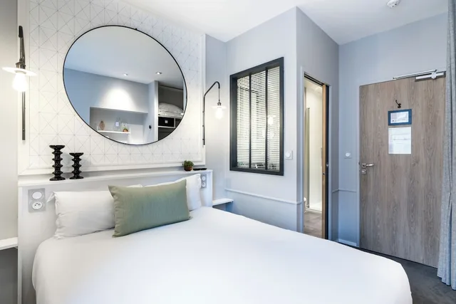 غرفة كلاسيكية بسرير مزدوج، Hotel Les 2 Villas 6/10