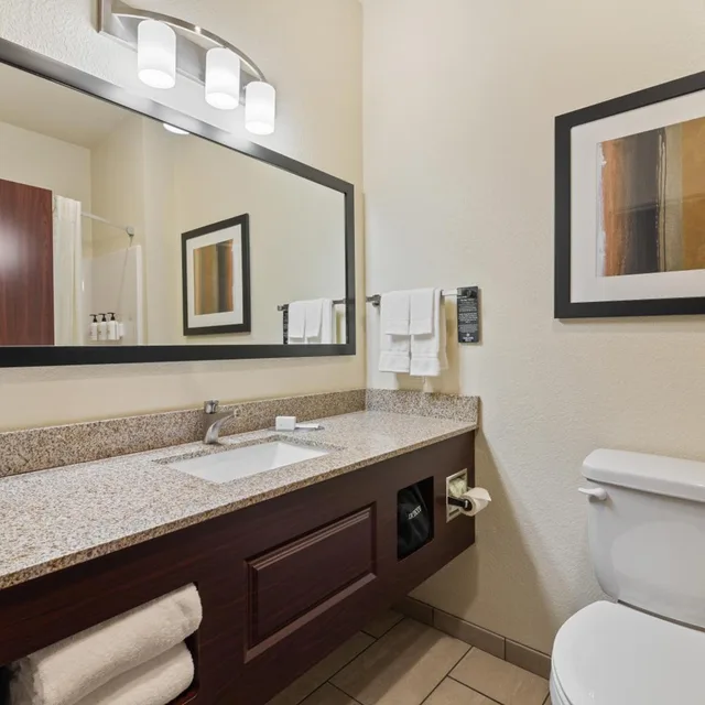 غرفة قياسية بسرير كوين، Cobblestone Hotel & Suites - Alpine 7/7