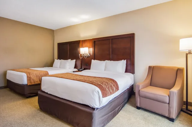 غرفة قياسية بسريرين كوين، Comfort Inn Roswell-Dunwoody 5/9