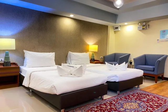غرفة بسريرين منفصلين لذوي الإعاقة، Kim Hostel At Morleng 1/1