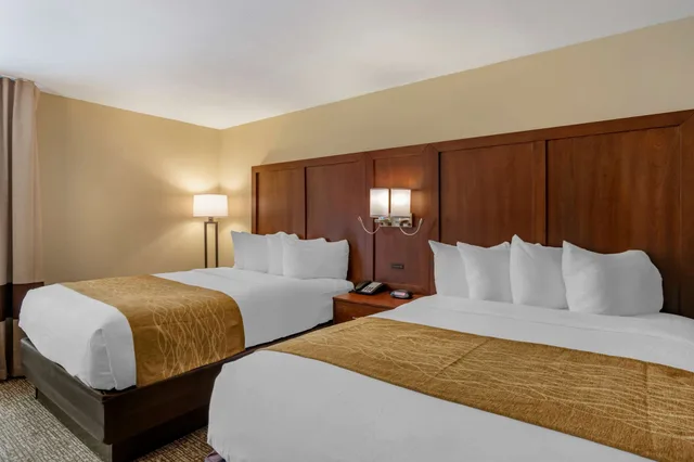 Room, 2 Queen Beds, Pet Friendly, Comfort Inn Petersburg Fort Lee Area 6/10