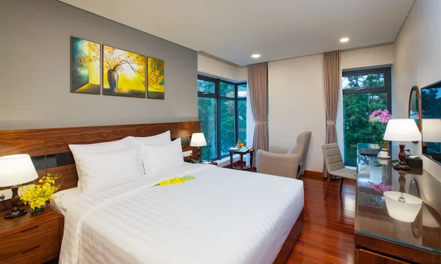 غرفة بريميوم بسرير مزدوج أو سريرين منفصلين، Orchids Hotel Saigon 1/10