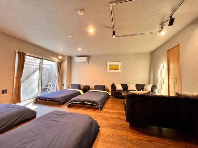 غرفة عائلية بسريرين مزدوجين، Guest House WA - Hostel 1/2