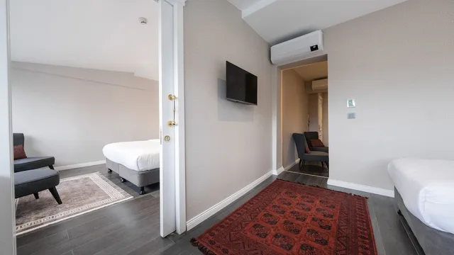 غرفة عائلية بسرير كينج بإطلالة على الحديقة، Loop Hotel Bosphorus Istanbul 8/8