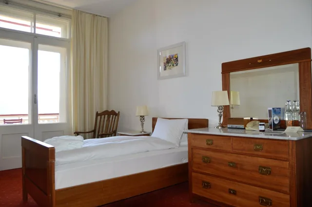 غرفة مفردة بإطلالة على الجبل، Schatzalp Snow &amp; Mountain Resort 2/3
