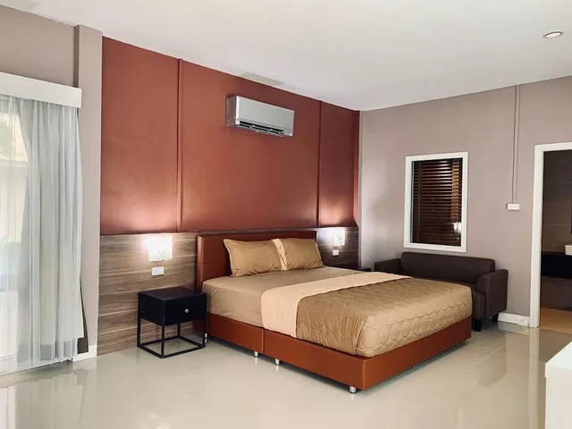 Deluxe, Pavilion, King Bed, Front View, Bella Vista Beach Resort Koh Lipe 3/10