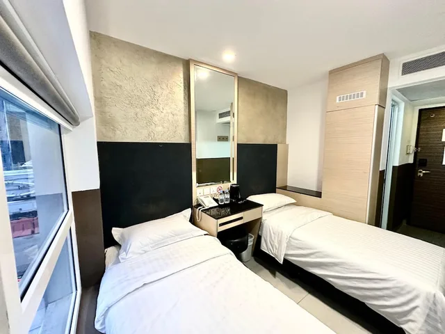غرفة ديلوكس بسريرين منفصلين، The Snooze Hotel Bugis 2/7