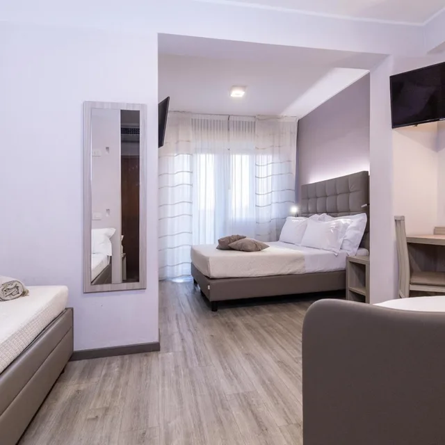 غرفة سوبيريور عائلية، Hotel Alfonsina 3/10