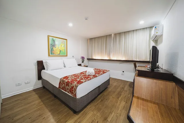 غرفة قياسية بسرير مزدوج، Hotel Dan Inn Curitiba By Nacional Inn 4/10