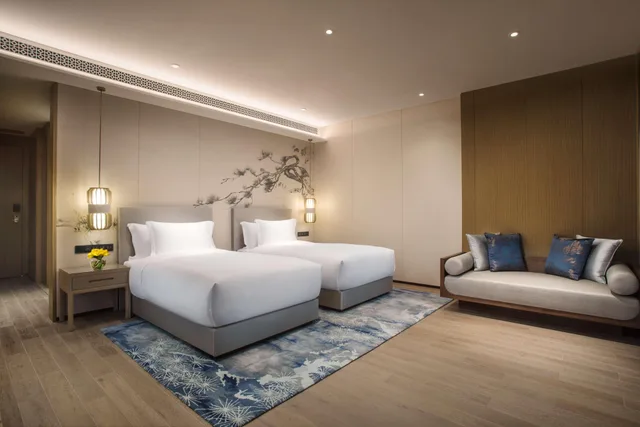 Room, Double Bed, Garden View, Banyan Tree Anji 2/3