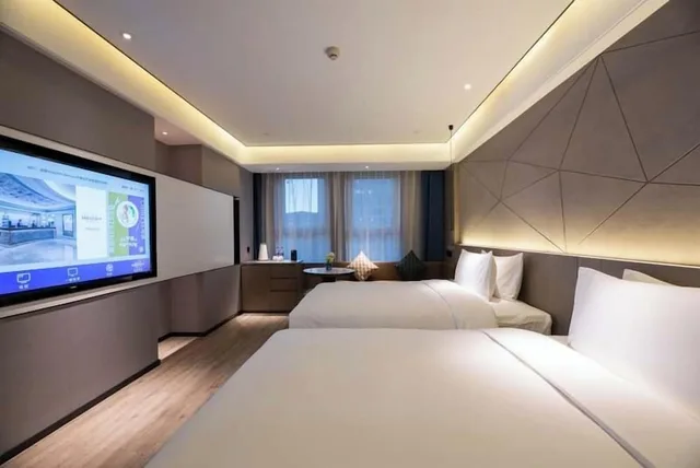 غرفة بريفيليج بسريرين منفصلين، Mercure Xining Haihu CBD 3/8