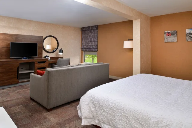 جناح استوديو بسرير كينج مع أريكة، Hampton Inn Wytheville 3/4
