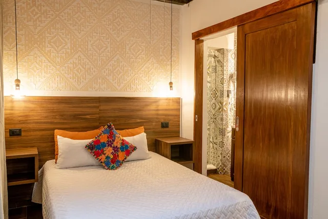 Comfort, Double Bed, Private Bathroom, Courtyard Area، LAS CAMELIAS INN 1/10