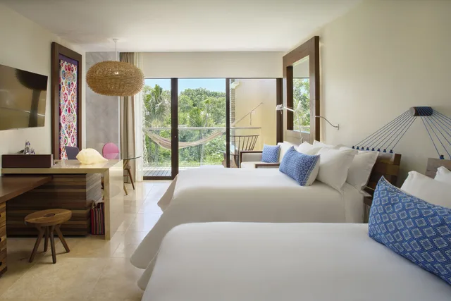 Garden Suite, 2 Queen Beds، Hotel Xcaret Arte - Adults Only (16+) 5/8