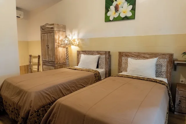 غرفة سوبيريور بسريرين منفصلين بشرفة، Uma Shanty Homestay 2/8