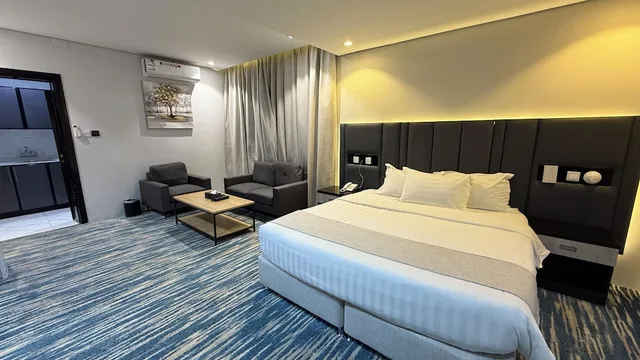 جناح استوديو بسرير كوين، قمم بارك 1(Qimam Park Hotel 1) 2/7