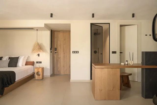 جناح بسرير كينج مع أريكة بجاكوزي، The Syntopia Hotel 2/2