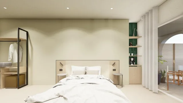 غرفة بسرير مزدوج بشرفة، Hotel Moresco 6/10