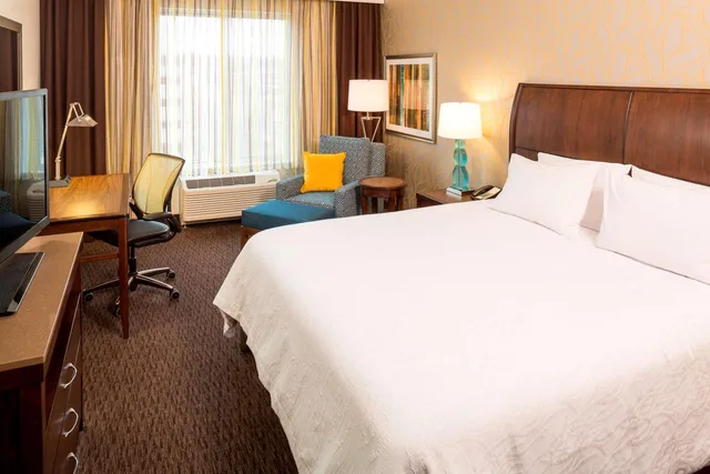غرفة بسرير مزدوج بإطلالة على النهر، Hilton Garden Inn Sioux Falls Downtown 1/2