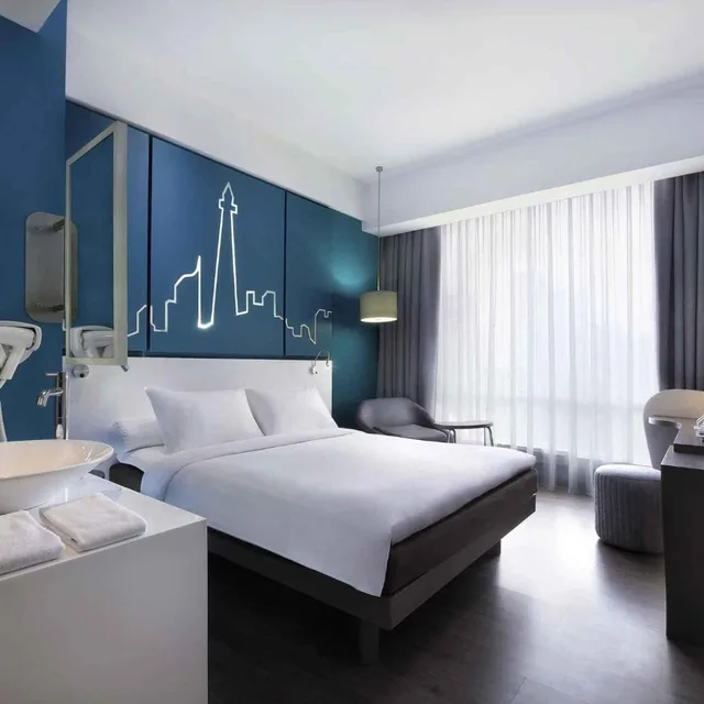 غرفة ديلوكس بسرير مزدوج، ALL SEASONS JAKARTA THAMRIN 8/10