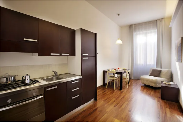 جناح بسريرين منفصلين بشرفة، Badia Nuova Residence 9/10