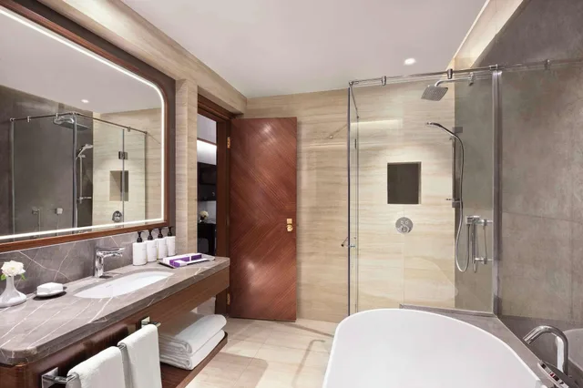 غرفة بريميير تنفيذية بسريرين مزدوجين، Sofitel Cairo Downtown Nile 3/5