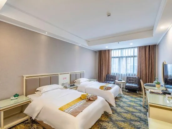 غرفة بزنس ديلوكس بسريرين منفصلين، Jun Yi Kai Yue Hotel 1/1