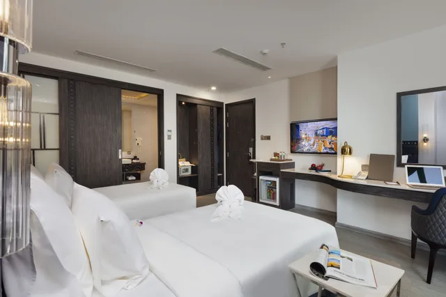 غرفة بريميير بسريرين منفصلين، Erica Nha Trang Hotel 2/7