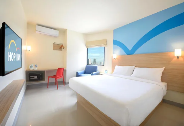غرفة ديلوكس بسرير مزدوج، Hop Inn Hotel Aseana City Manila 1/9